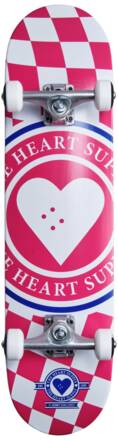 heart supply insignia check complete skateboard 2h